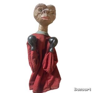 Rare Vintage 1982 ET the Extra Terrestrial KO Boxing Puppet Action Figure